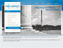 Tablet Screenshot of novatechsolutions.net